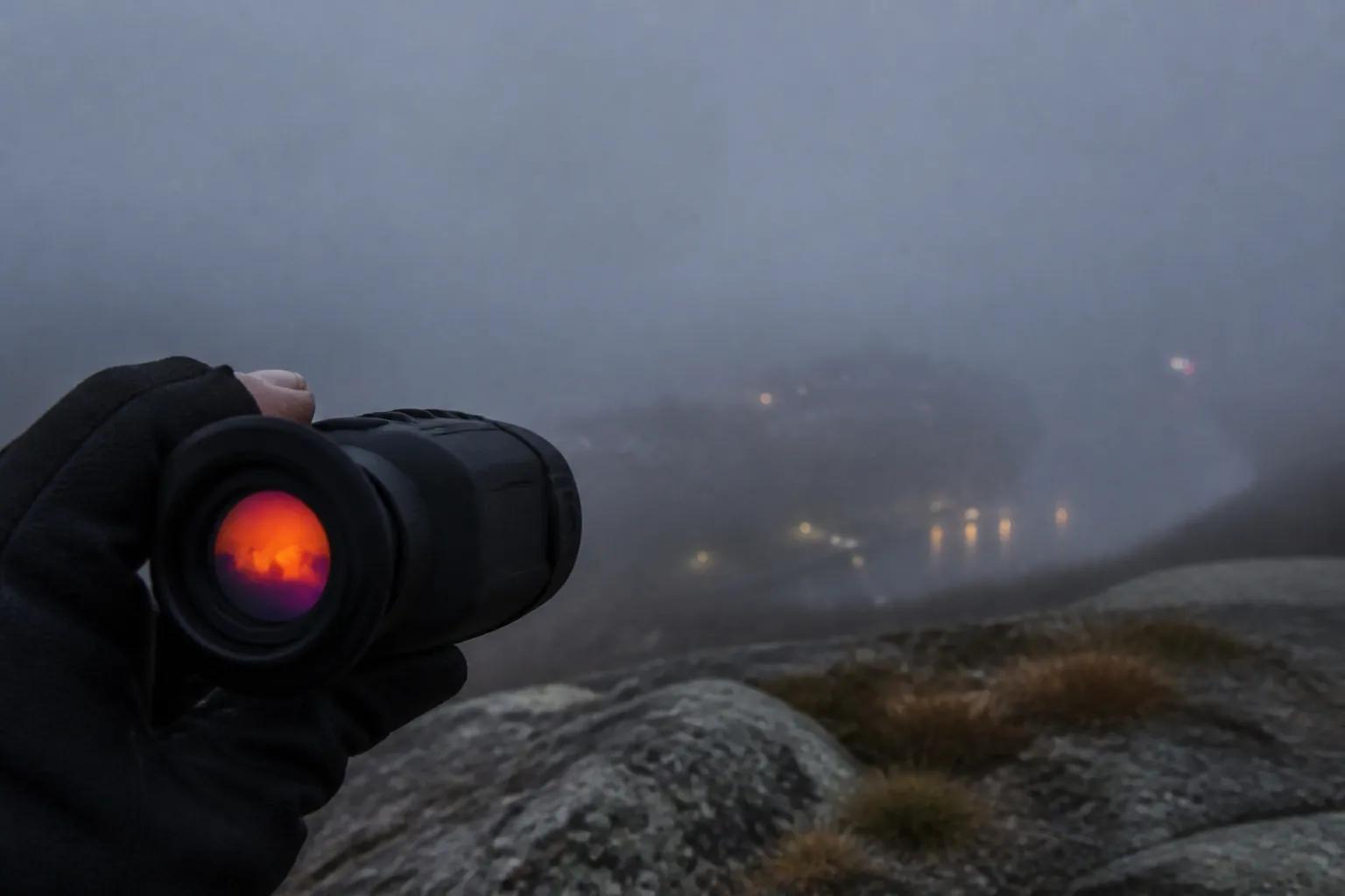 Low-visibility observation